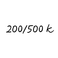 200 à 500 000 euros